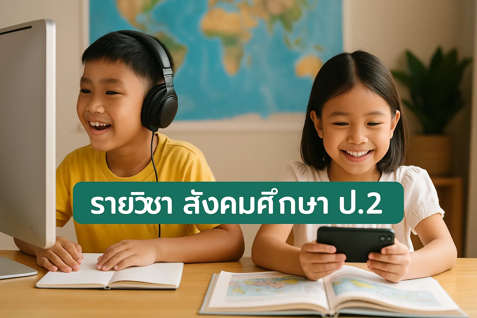 สังคมศึกษา ป.2: 6.สิ่งแวดล้อมและภูมิศาสตร์