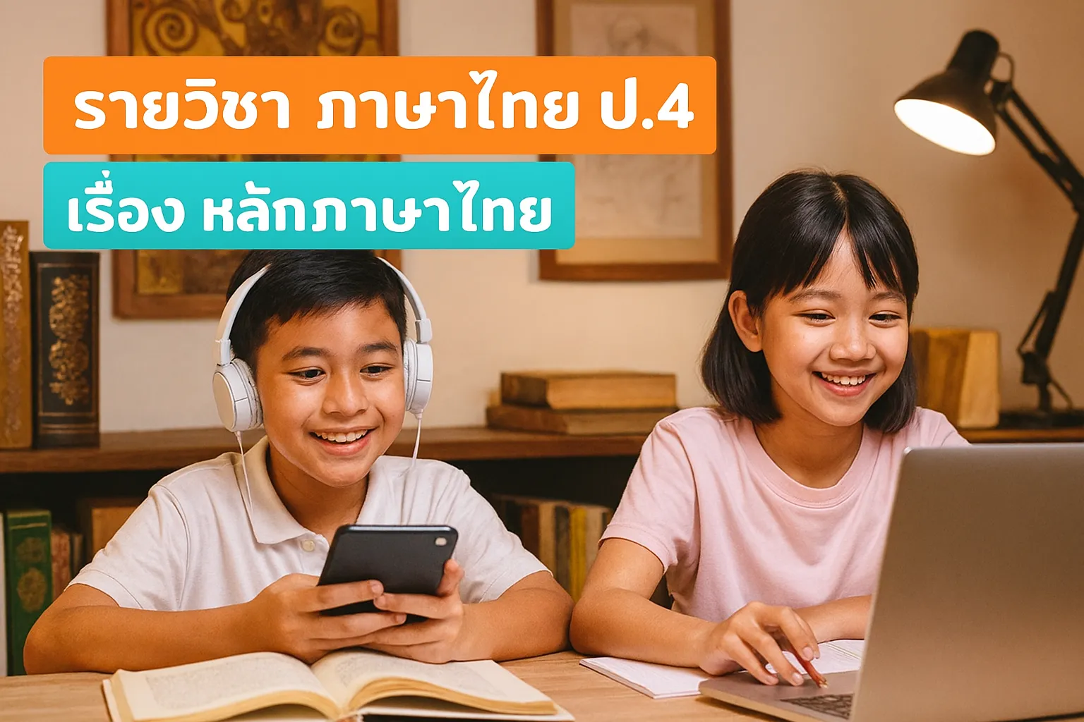 ภาษาไทย ป.4: 1.หลักภาษาไทย