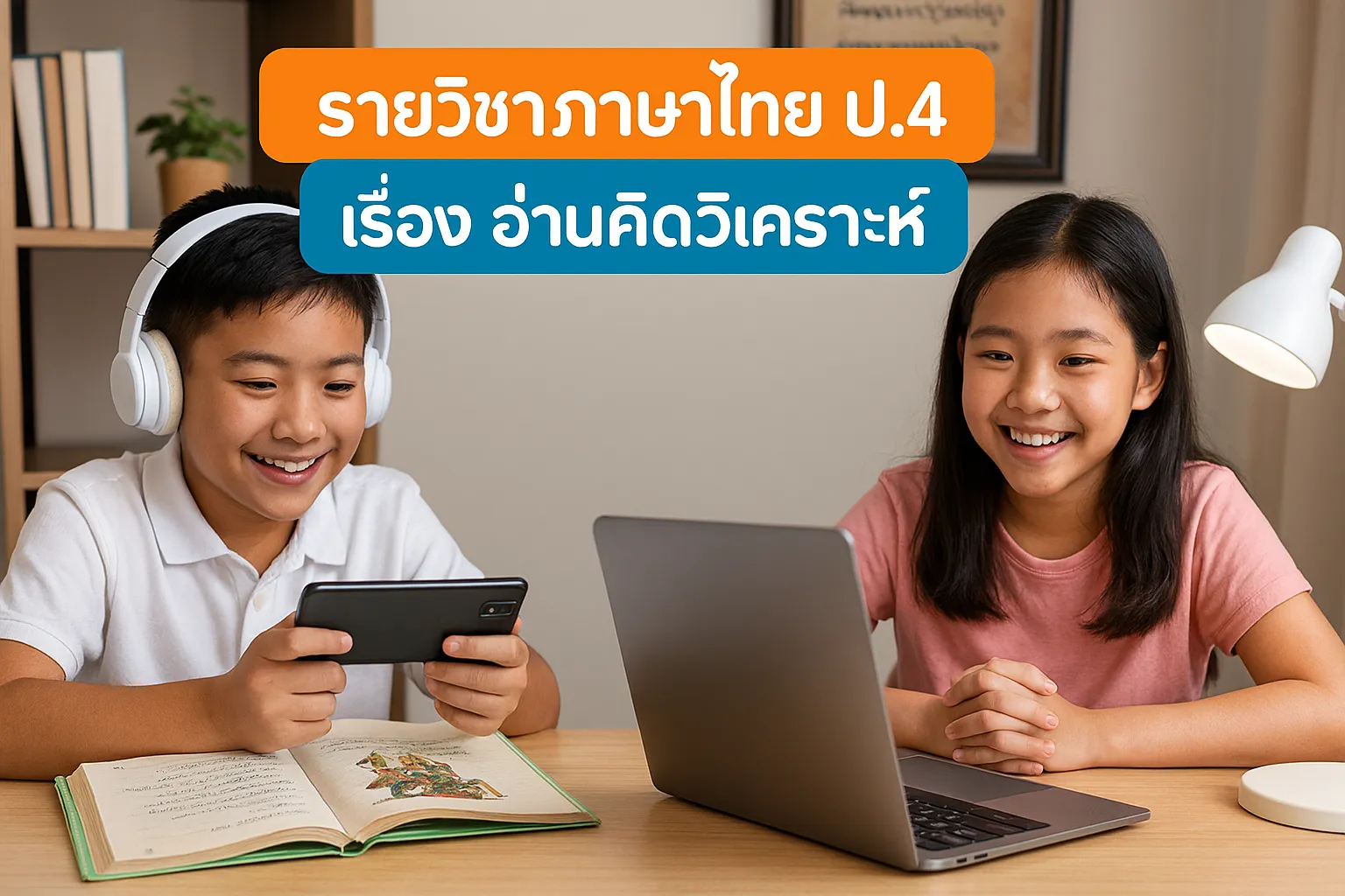 ภาษาไทย ป.4: 2.อ่านคิดวิเคราะห์
