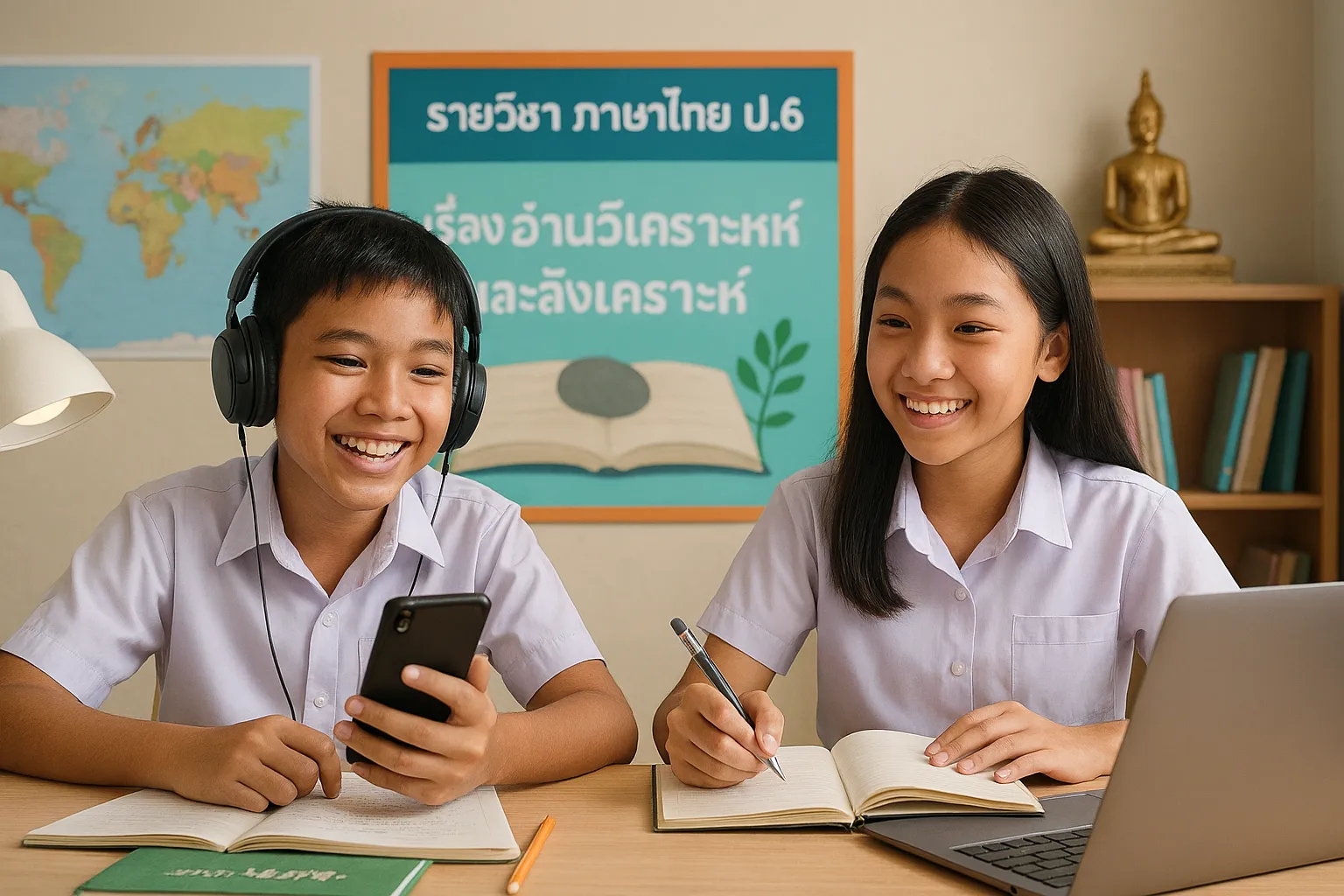 ภาษาไทย ป.6: 2.อ่านวิเคราะห์และสังเคราะห์