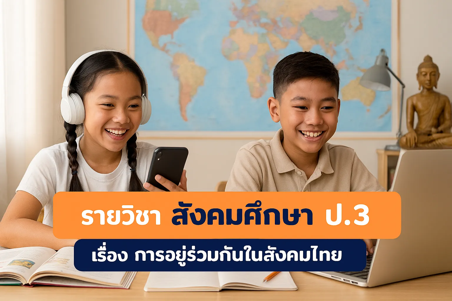 สังคมศึกษา ป.3: 3.การอยู่ร่วมกันในสังคมไทย