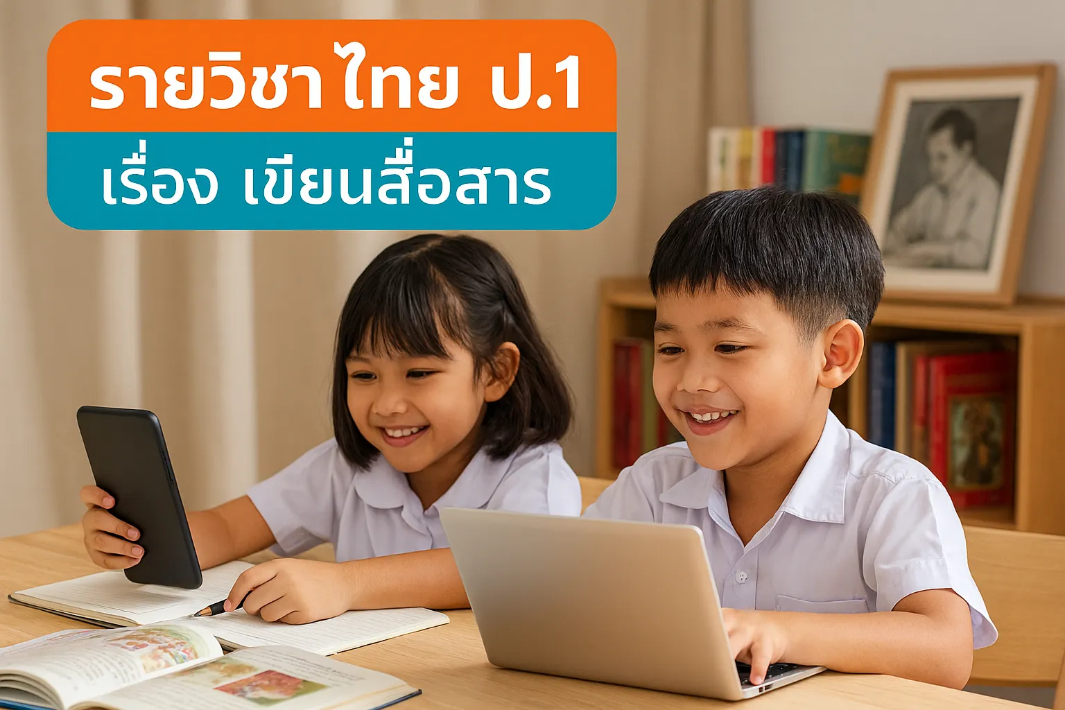 ภาษาไทย ป.1: 3.เขียนสื่อสาร
