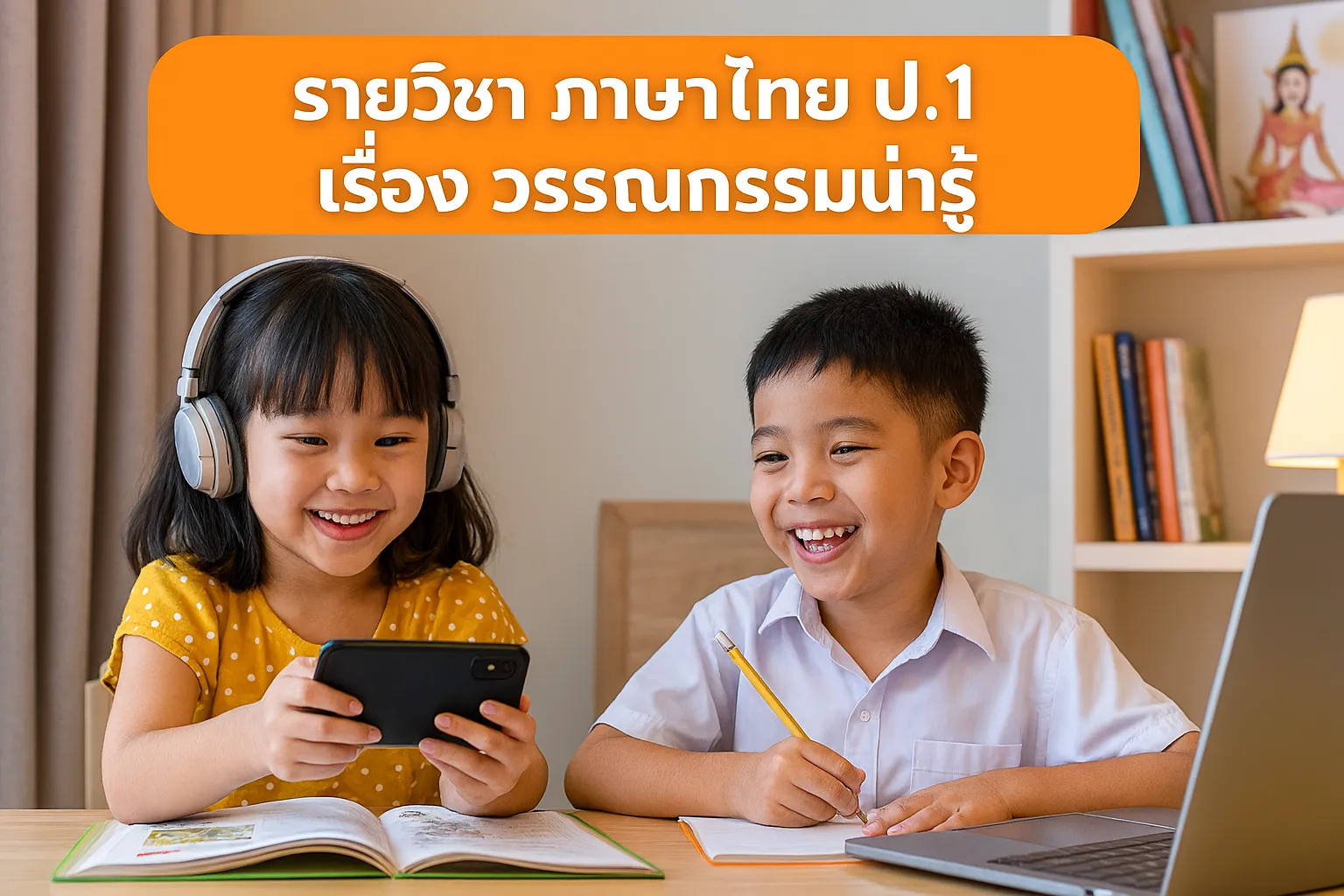 ภาษาไทย ป.1: 5.วรรณกรรมน่ารู้