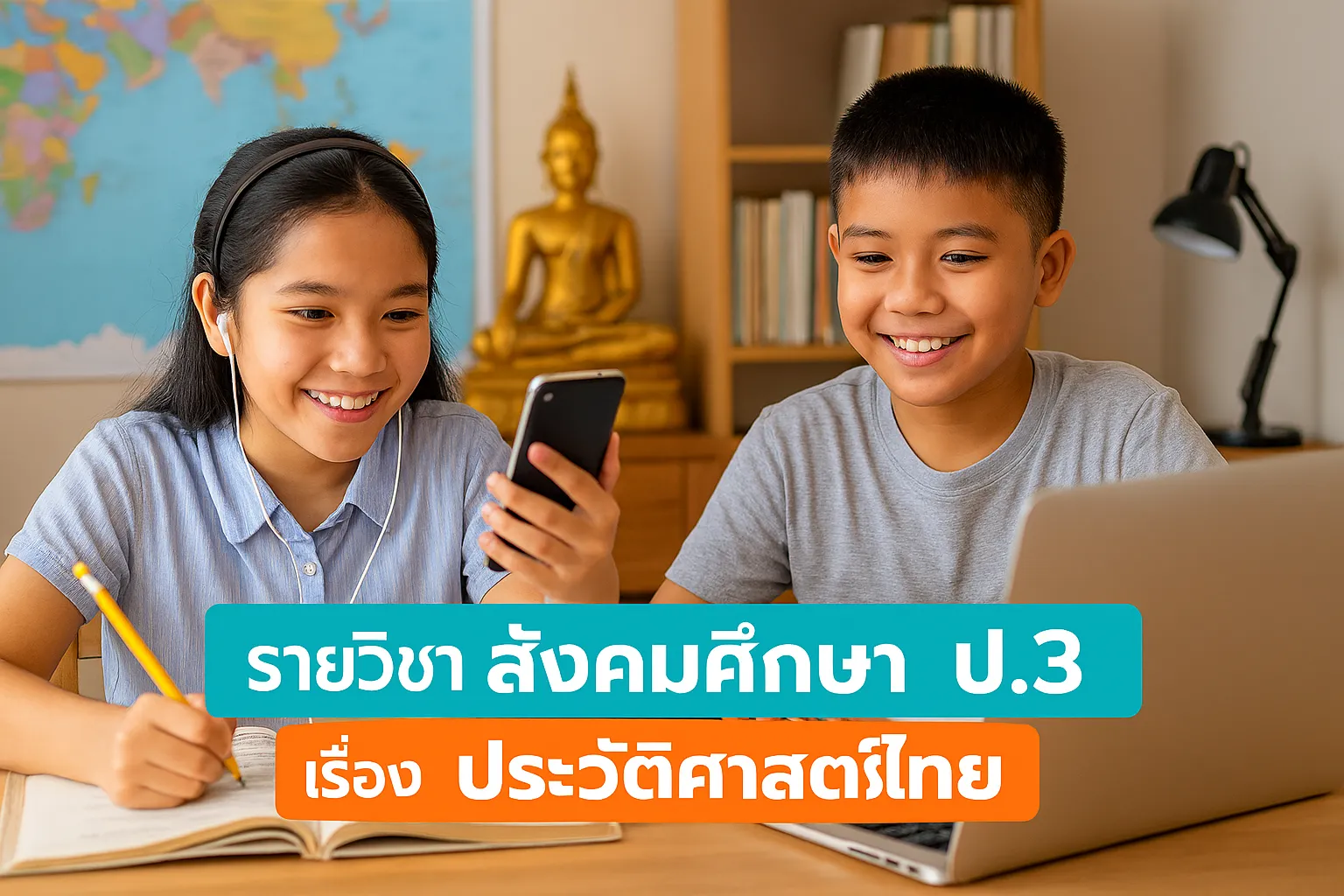 สังคมศึกษา ป.3: 6.ประวัติศาสตร์ไทย