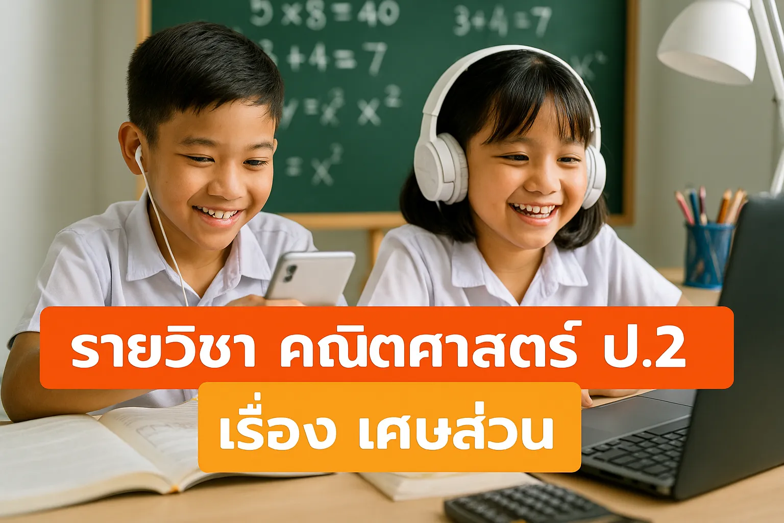 คณิตศาสตร์ ป.2: เศษส่วน