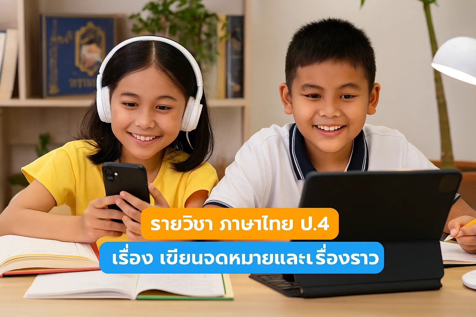 ภาษาไทย ป.4: 8.เขียนจดหมายและเรื่องราว