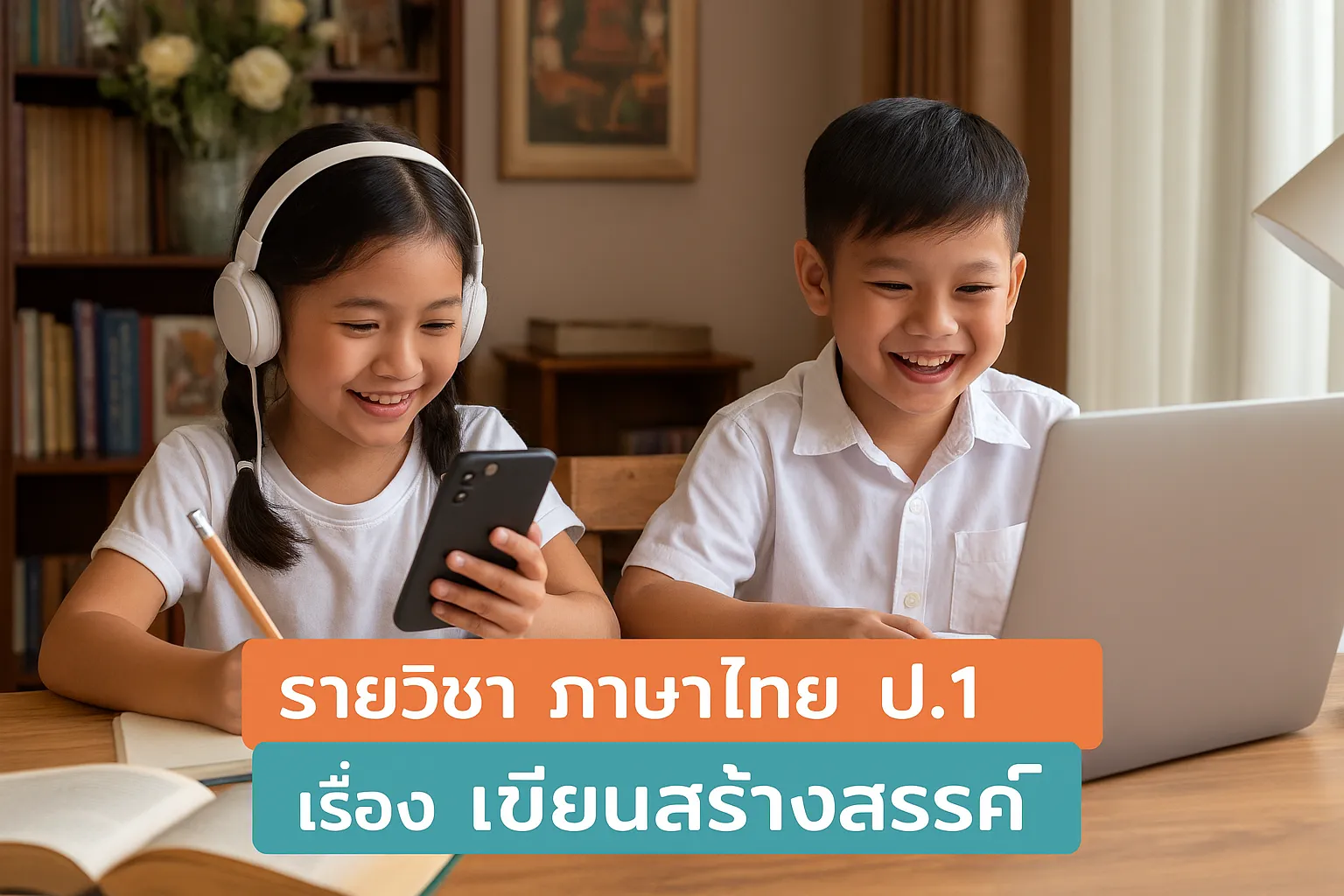ภาษาไทย ป.1: 8.เขียนสร้างสรรค์