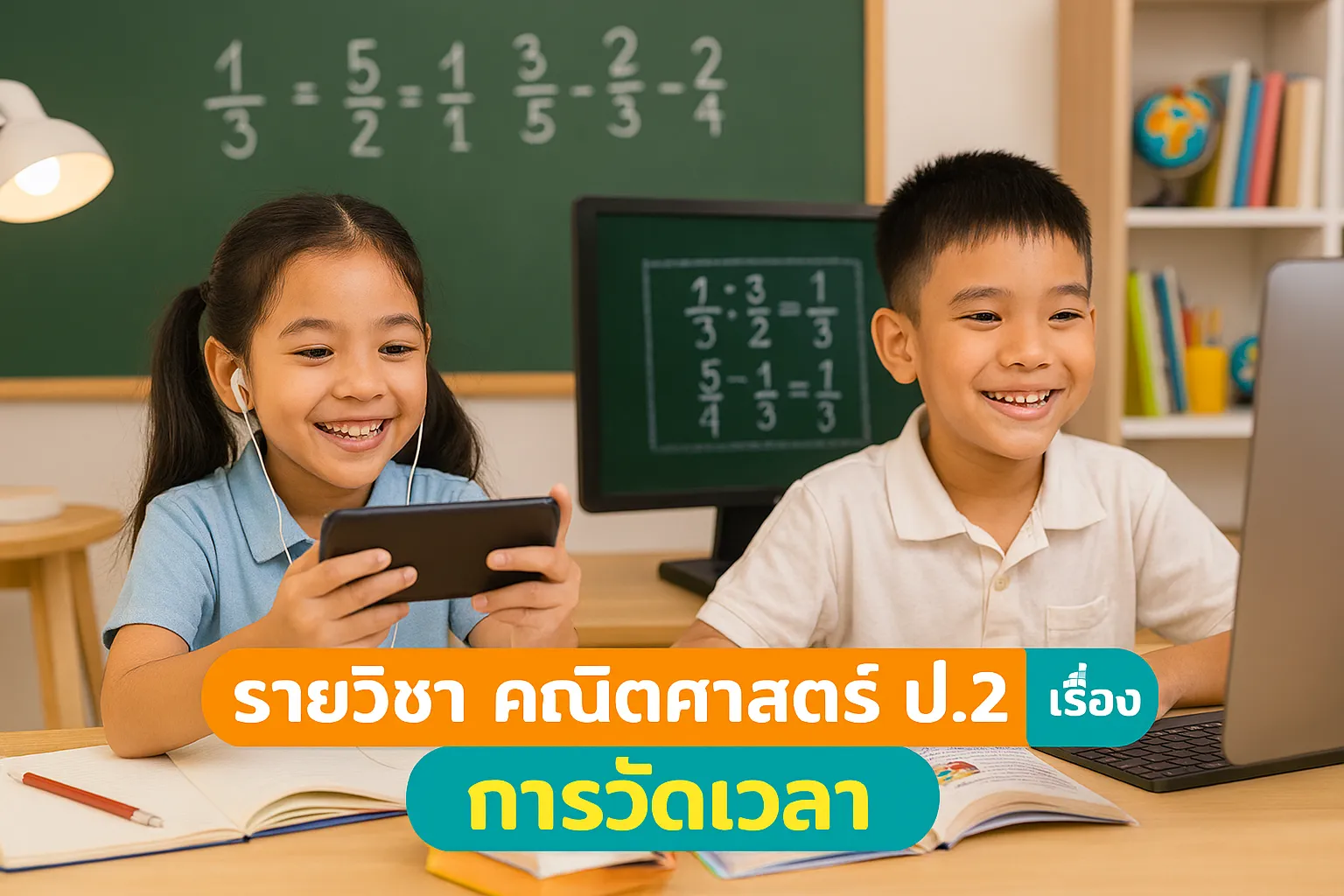 คณิตศาสตร์ ป.2: การวัดเวลา