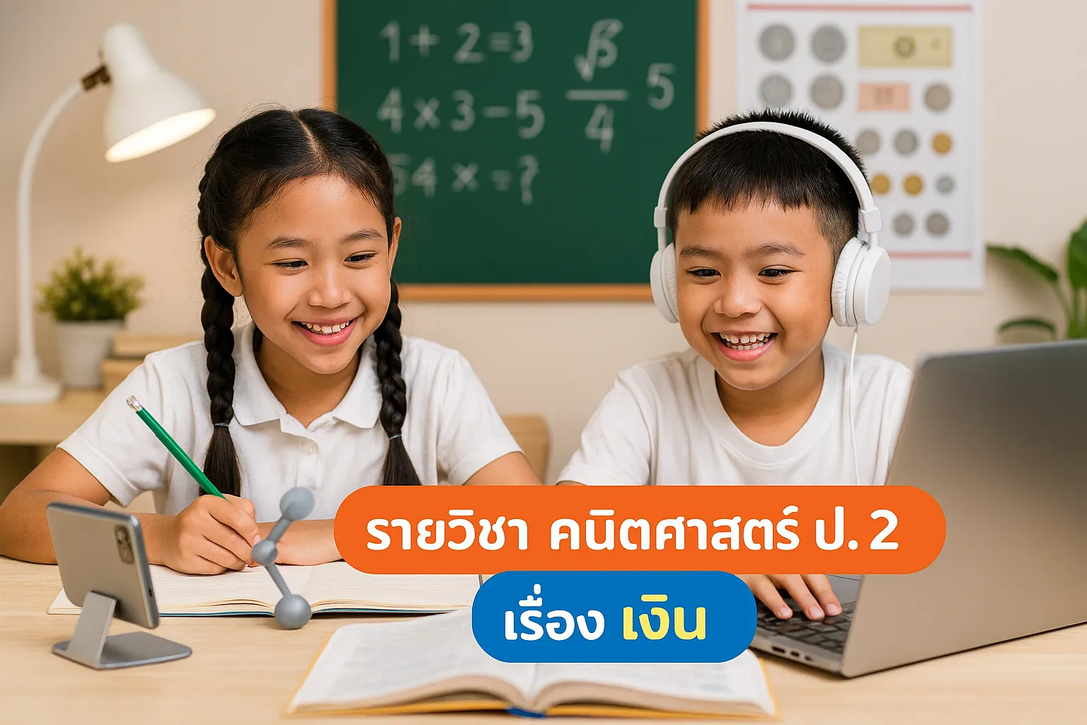คณิตศาสตร์ ป.2: เงิน
