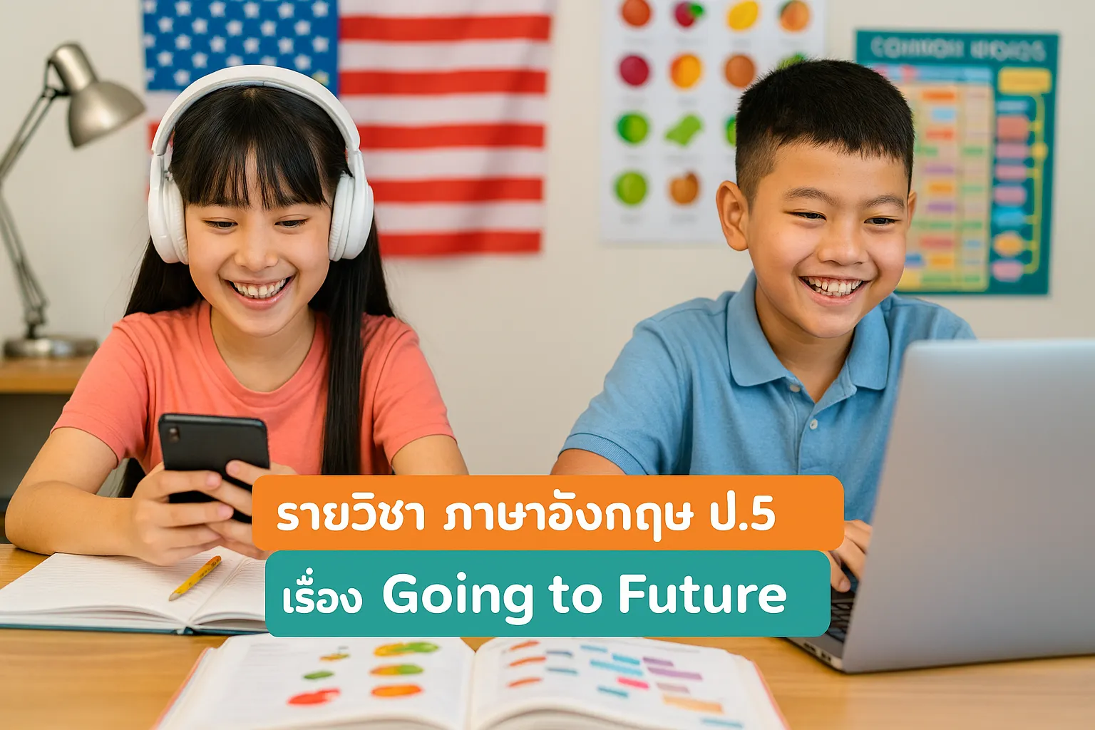 ภาษาอังกฤษ (Grammar) ป.5: Going to Future