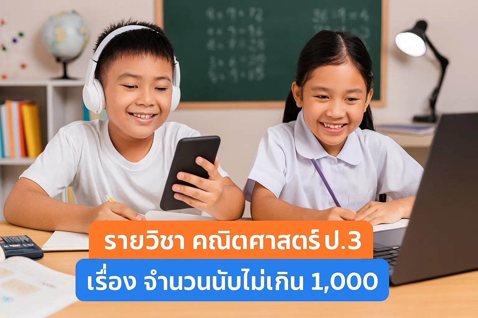 คณิตศาสตร์ ป.3: จำนวนนับไม่เกิน 1,000