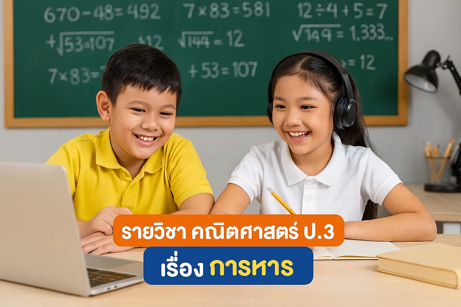 คณิตศาสตร์ ป.3: การหาร