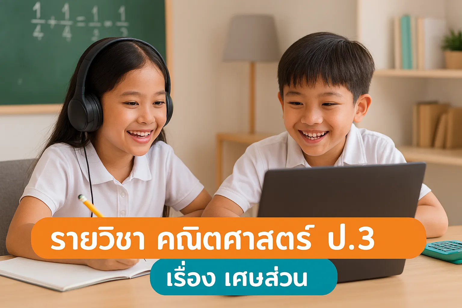 คณิตศาสตร์ ป.3: เศษส่วน