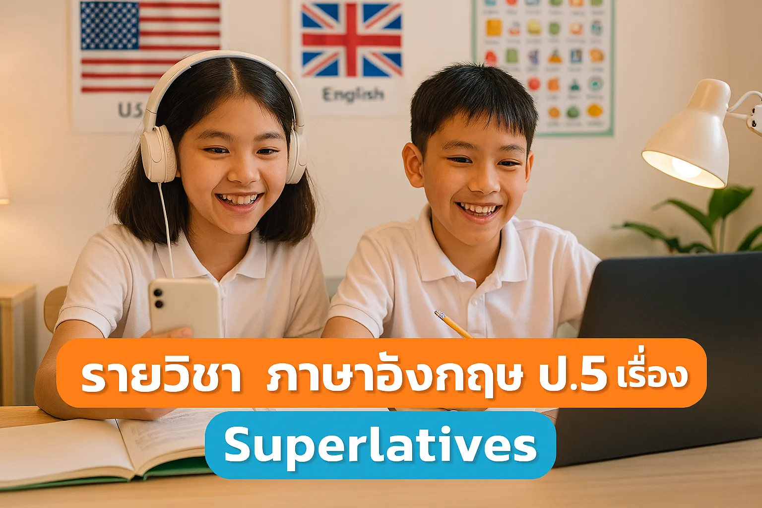 ภาษาอังกฤษ (Grammar) ป.5: Superlatives
