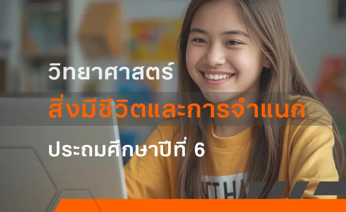 วิทยาศาสตร์ ป.6: สิ่งมีชีวิตและการจำแนก