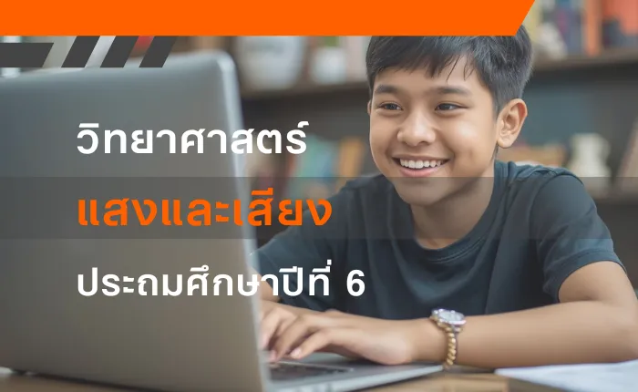 วิทยาศาสตร์ ป.6: แสงและเสียง
