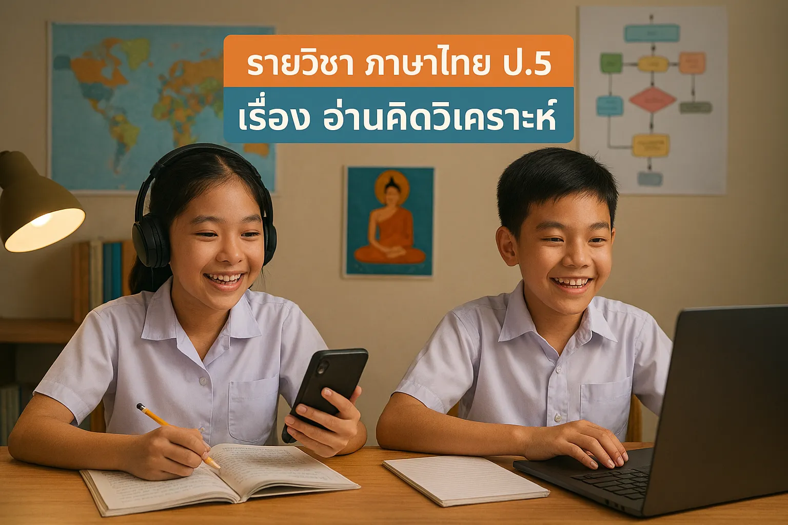 ภาษาไทย ป.5: 2.อ่านคิดวิเคราะห์